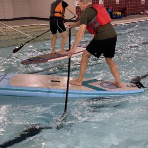 cotswold sup coaching pool safety techniques step back turns peer rescues