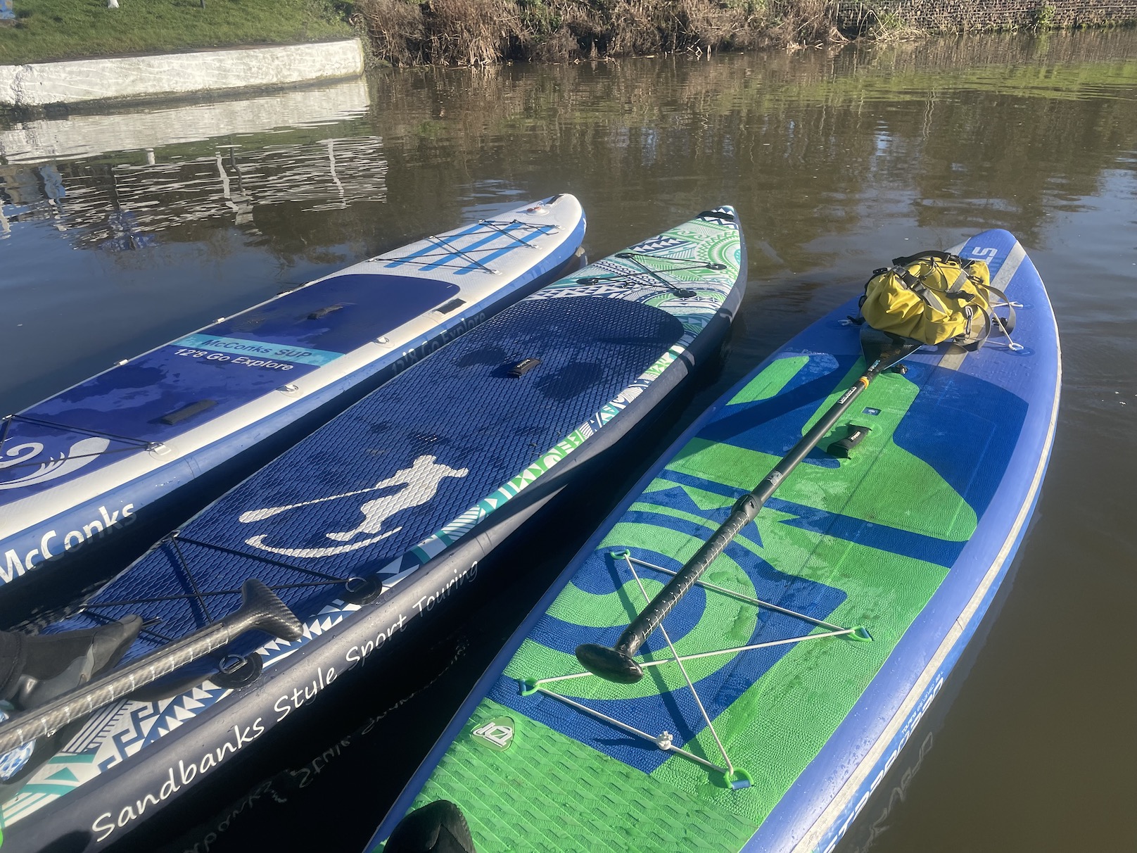SUP coaching beginner session cotswold