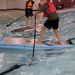 Cotswold SUP pool coaching step back turns session